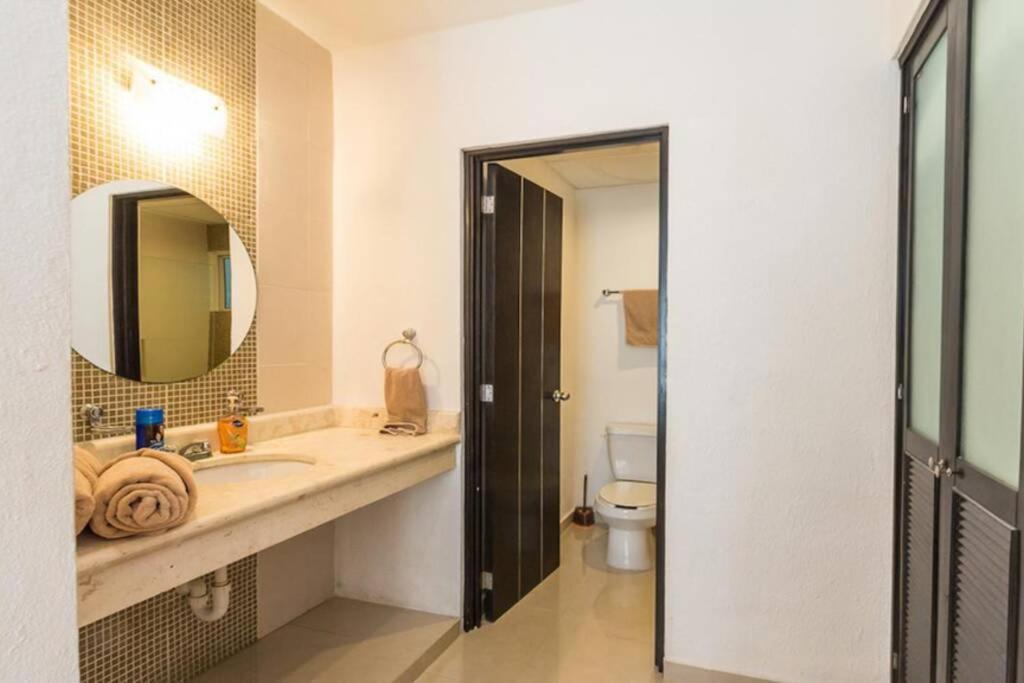 Poolside Tranquil Apartment In Playa Del Carmen Exterior foto