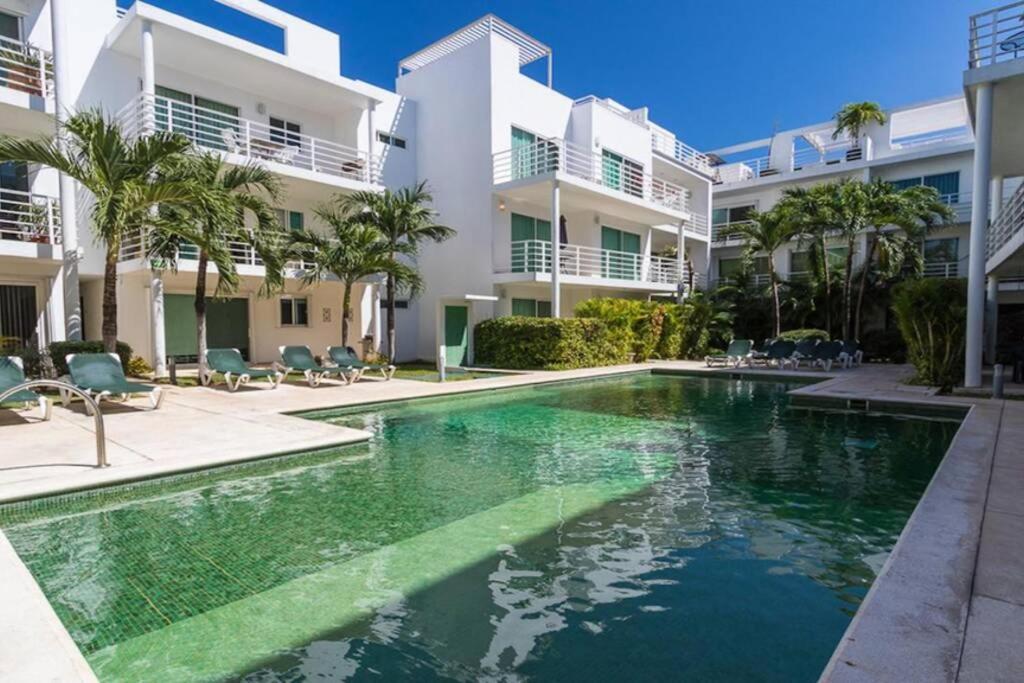 Poolside Tranquil Apartment In Playa Del Carmen Exterior foto