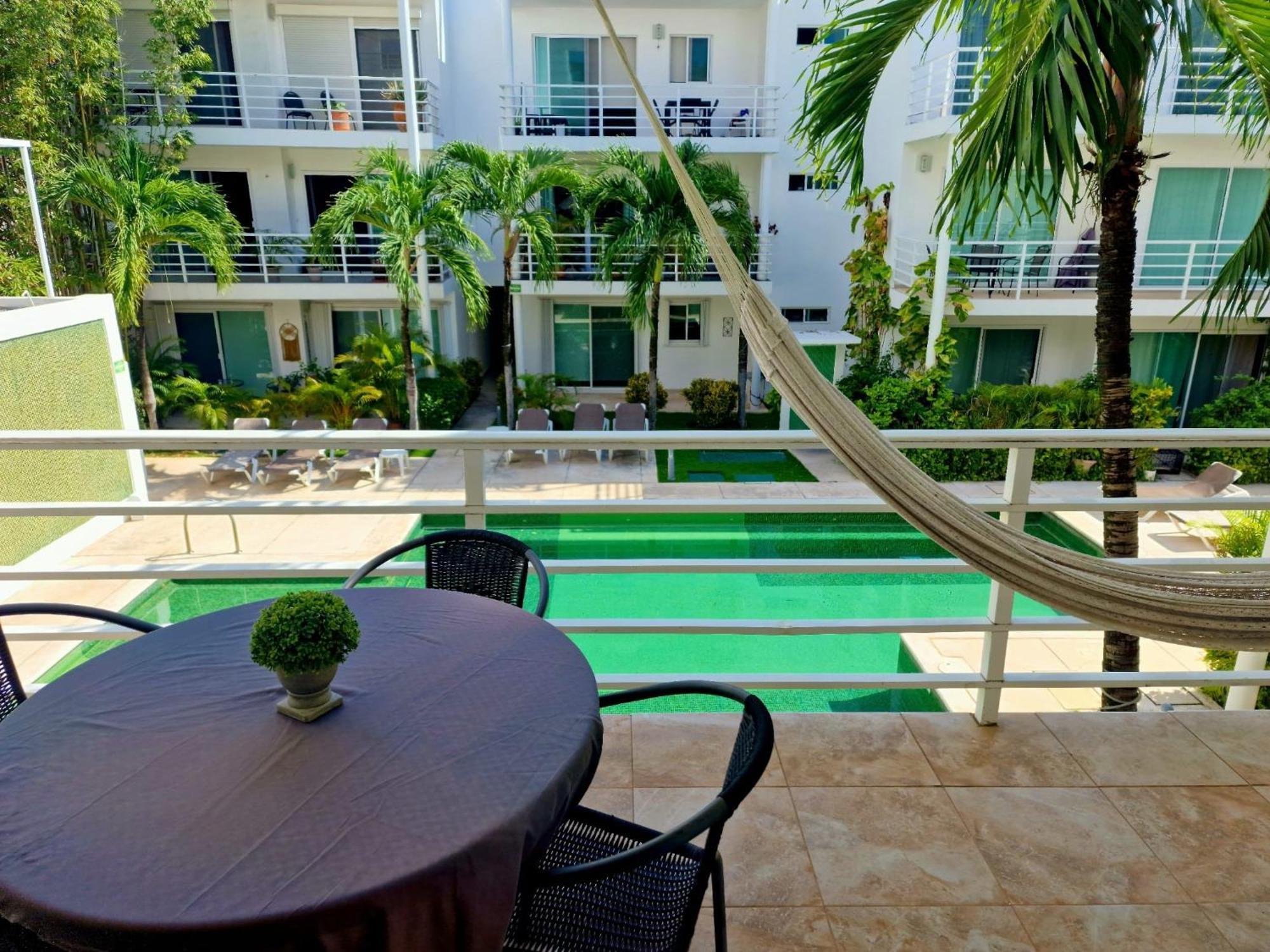 Poolside Tranquil Apartment In Playa Del Carmen Exterior foto
